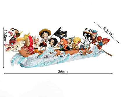 Straw Hat pirate boat - One Piece