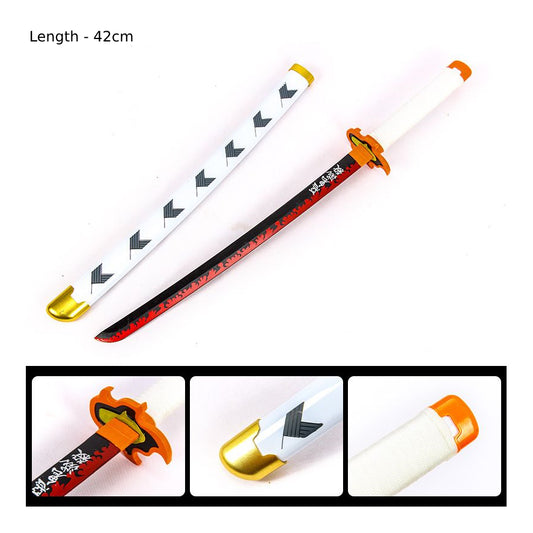 Rengoku PVC Katana 42cm (with stand)