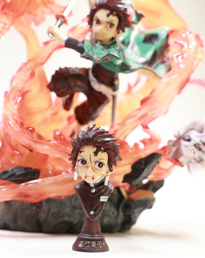 Tanjiro - Flaming Dragon - with LED lights