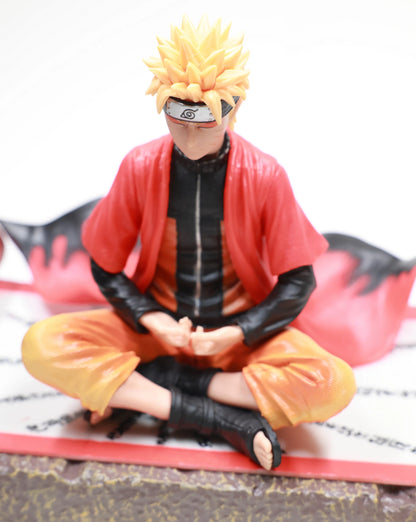 Naruto meditation pose