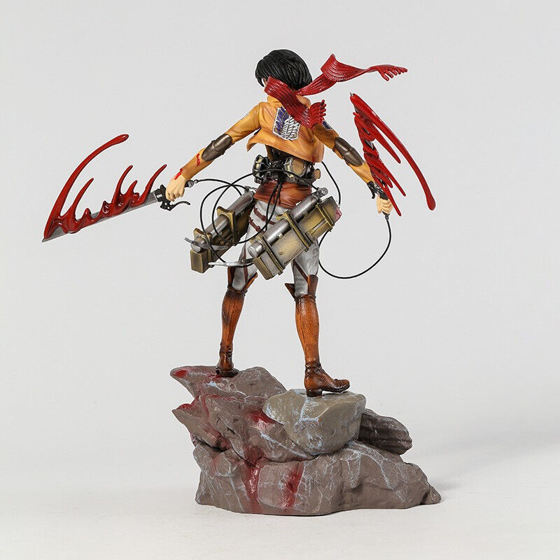 Mikasa on Rock - Attack on Titan