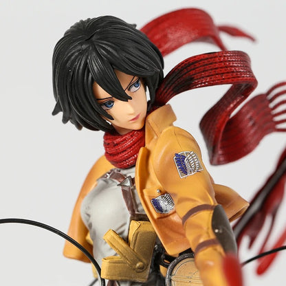 Mikasa on Rock - Attack on Titan