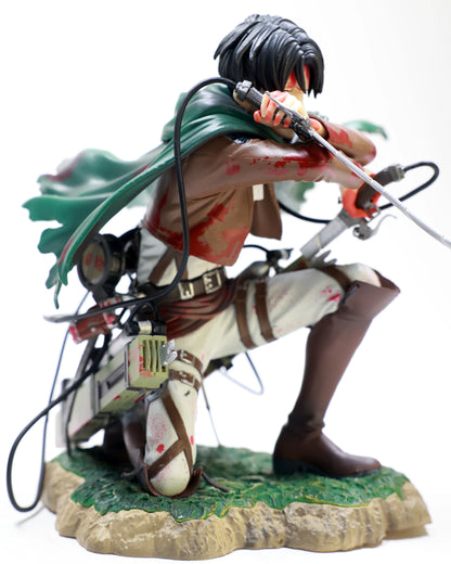 Levi squatting - Attack on Titan