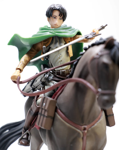 Captain Levi on horse - Attack on Titan