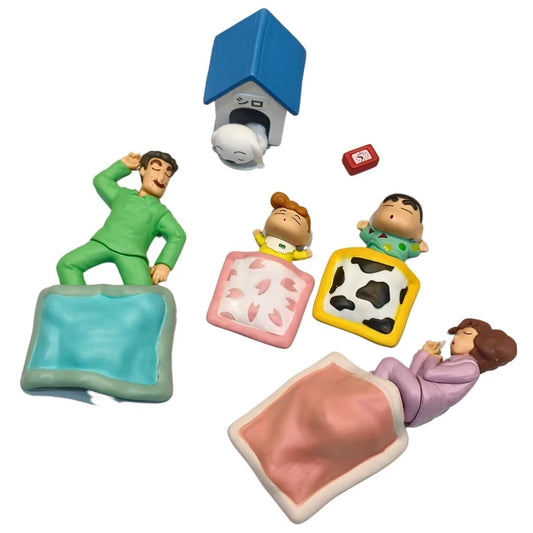 Shinchan family sleeping