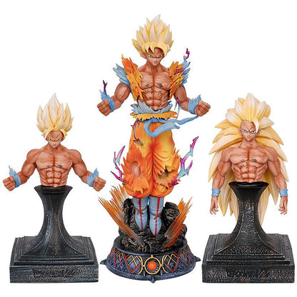 Goku with 3 replaceable bodies