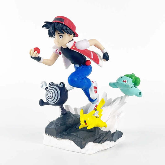 Ash & Pikachu Running - Pokemon