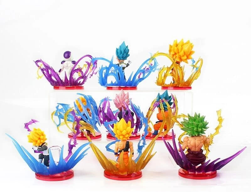 Dragon Ball Power-ups set x9