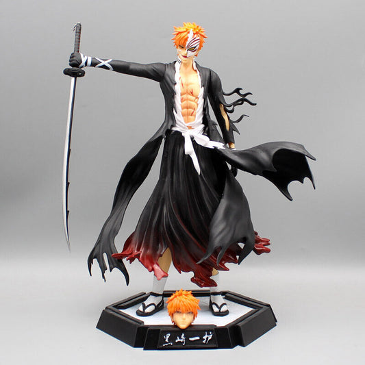 Ichigo hollow form (two interchangeable heads) - Bleach