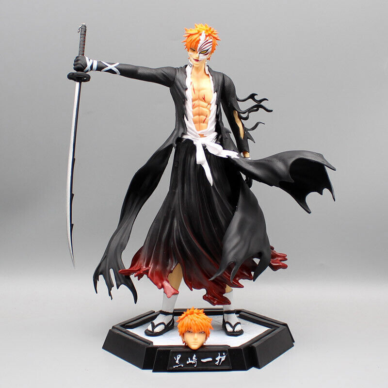 Ichigo hollow form (two interchangeable heads) - Bleach
