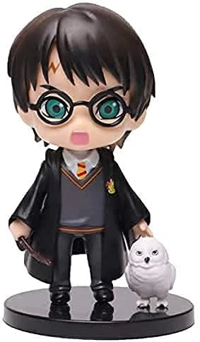 Harry Potter trio with pets x3