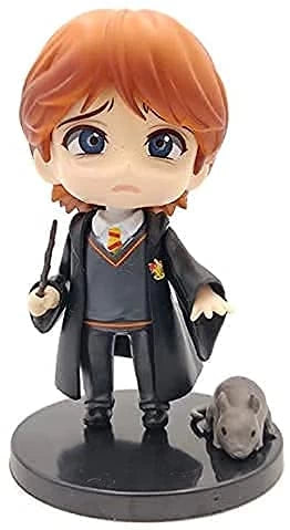 Harry Potter trio with pets x3