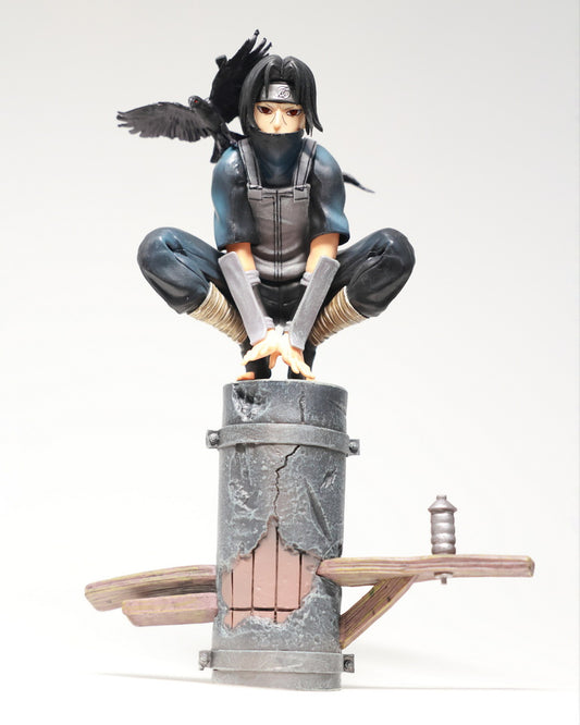 Itachi on electric pole - Naruto