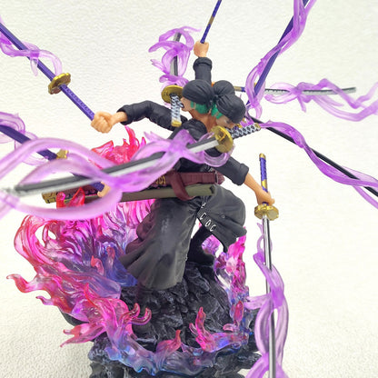 Zoro three heads six arms nine katanas - One Piece