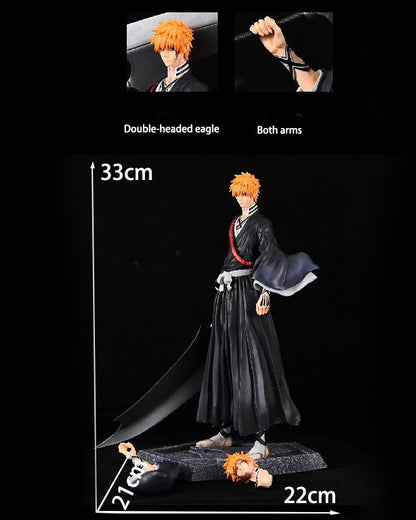 Ichigo holding sword (replaceable head and hand) - Bleach