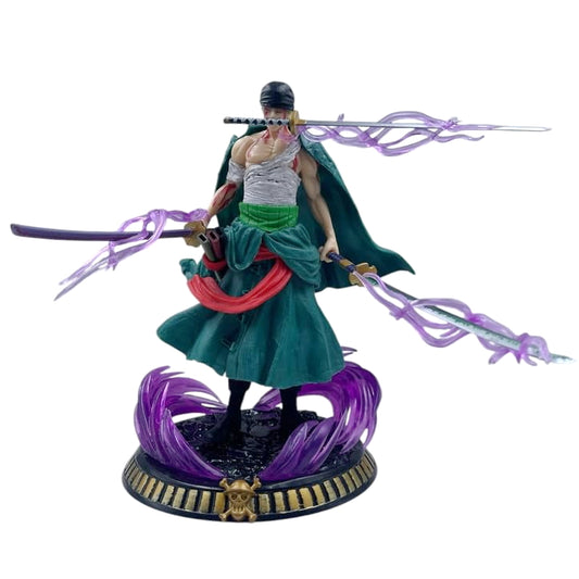Zoro on purple flame base - One Piece