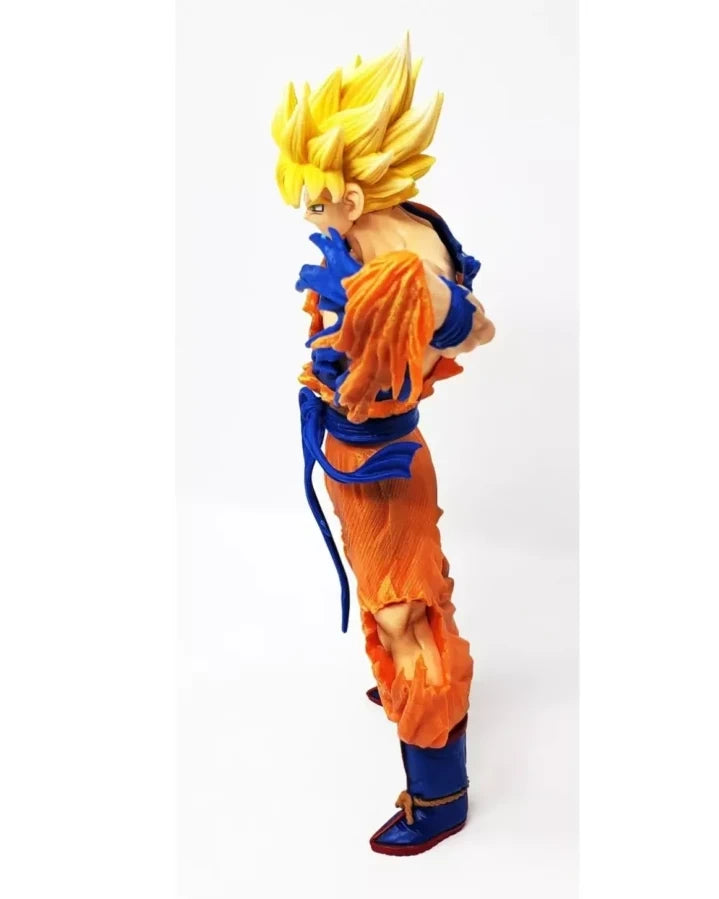 Angry Goku shredding gown - Dragon Ball