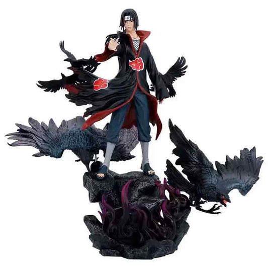 Itachi with Yatagarasu - Naruto