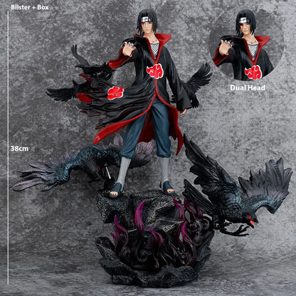 Itachi with Yatagarasu - Naruto