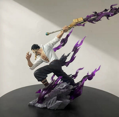 Dracule Mihawk swaying sword - One Piece