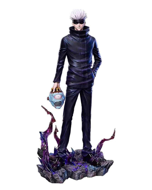 Gojo with Jogo's head (replaceable head and hand) (34 cm) - Jujutsu Kaisen