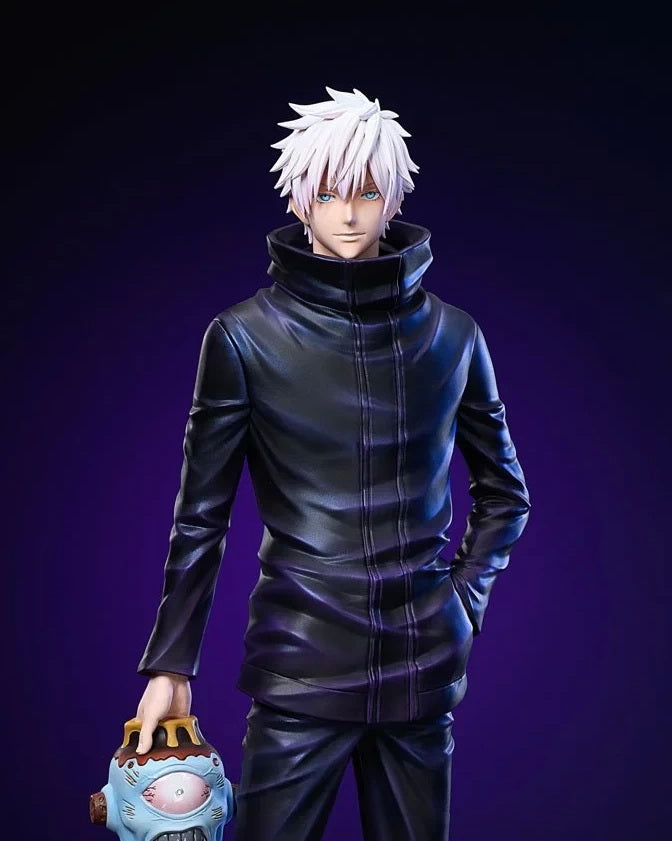 Gojo with Jogo's head (replaceable head and hand) (34 cm) - Jujutsu Kaisen