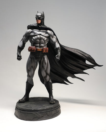 Batman with flowing  wings