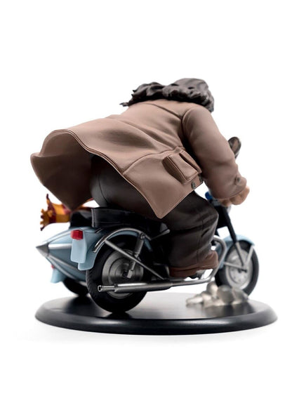Harry & Hagrid on Magical Scooter - Harry Potter