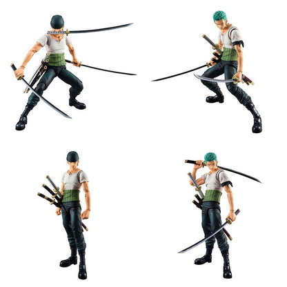 Zoro - Moveable figure (multiple faces and hands) - One Piece