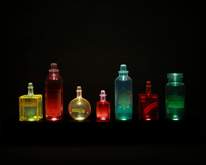 Harry Potter Potion Bottles - with mood lighting