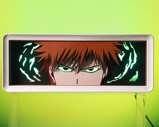 Yuji Itadori - Jujutsu Kaisen - 3D stencil lamp (USB/Battery Operated)