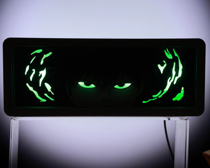 Yuji Itadori - Jujutsu Kaisen - 3D stencil lamp (USB/Battery Operated)