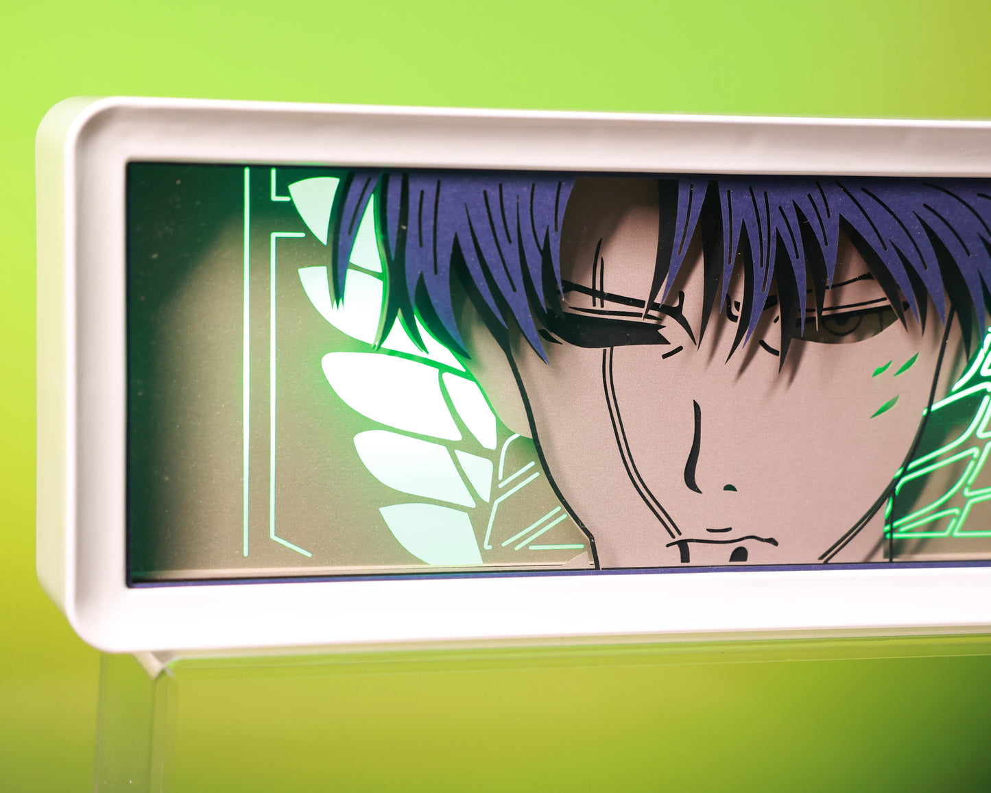 Levi - Attack on Titan - 3D stencil lamp #2 (USB/Battery Operated)