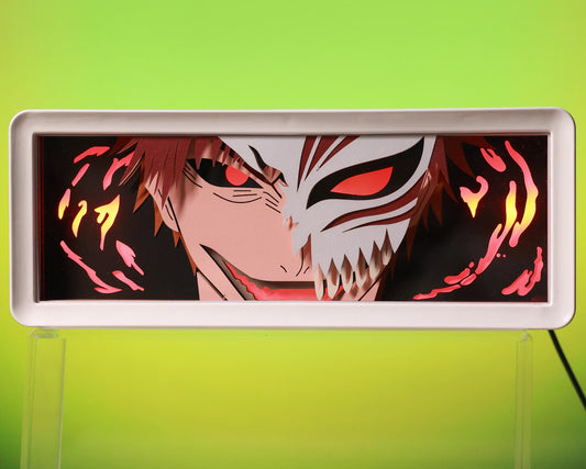Ichigo - Bleach - 3D stencil lamp (USB/Battery Operated)