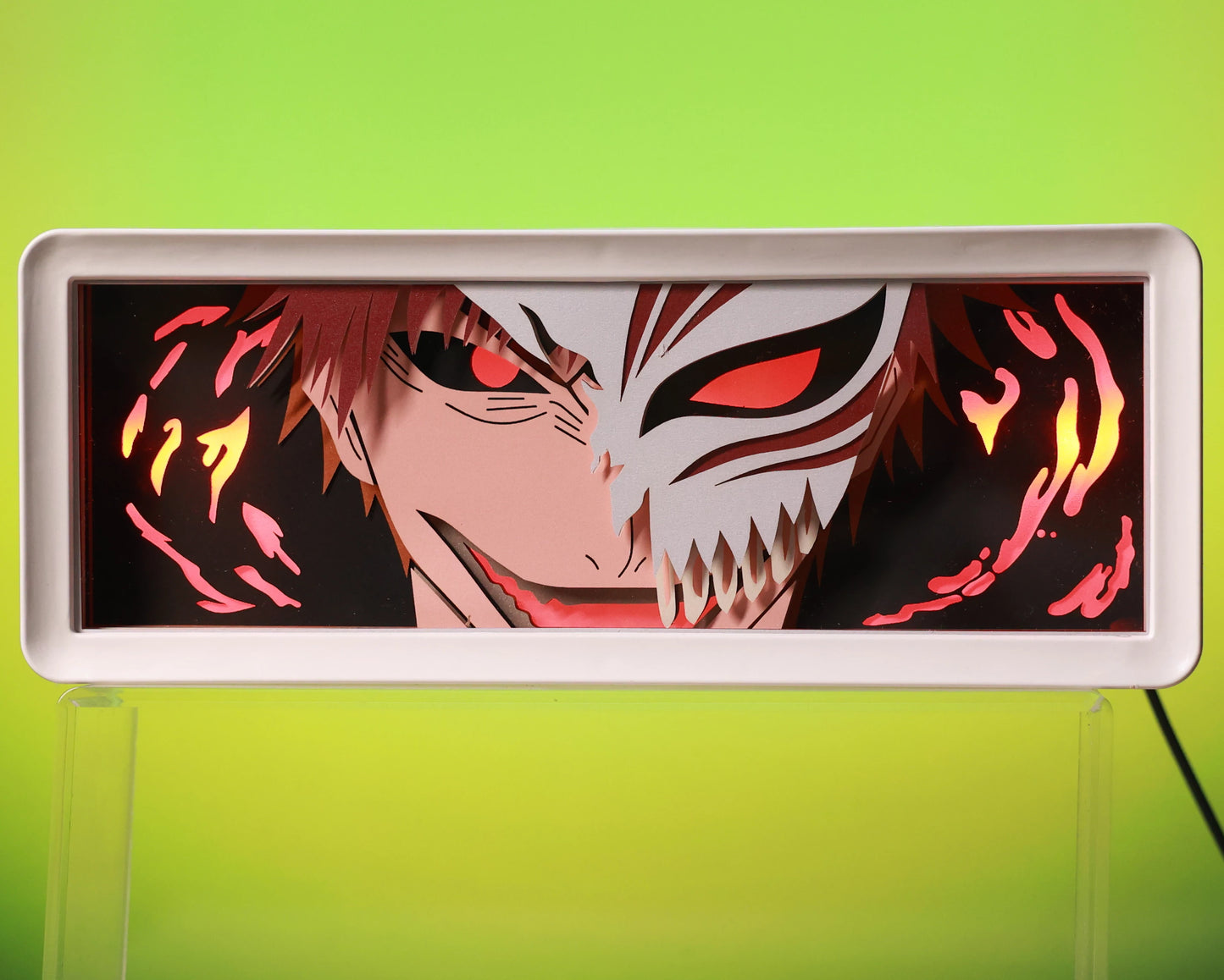 Ichigo - Bleach - 3D stencil lamp (USB/Battery Operated)