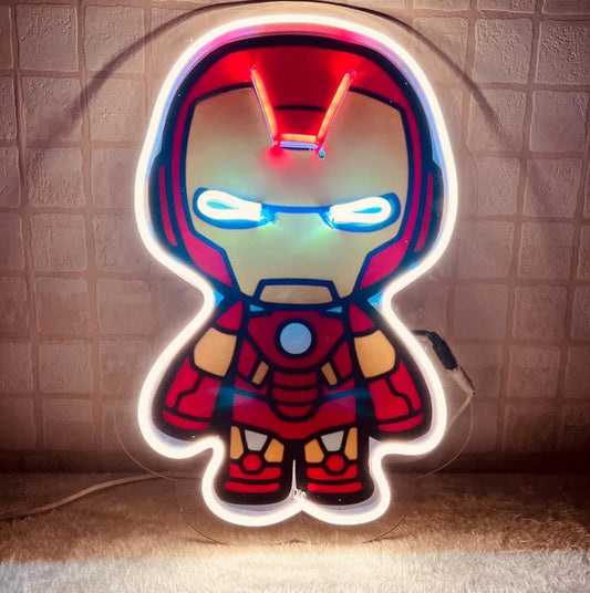 Ironman - Neon Artwork