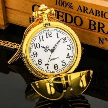 Harry Potter - Golden Snitch Pocket Watch With Chain