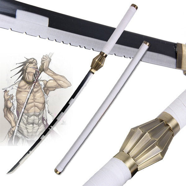 Nozarashi Katana of Kenpachi - Wooden (no sharp edge) Life-sized - 108 cm - Bleach