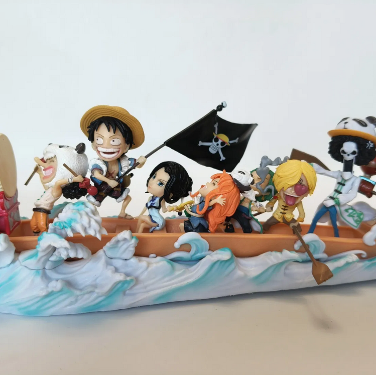 Straw Hat pirate boat - One Piece